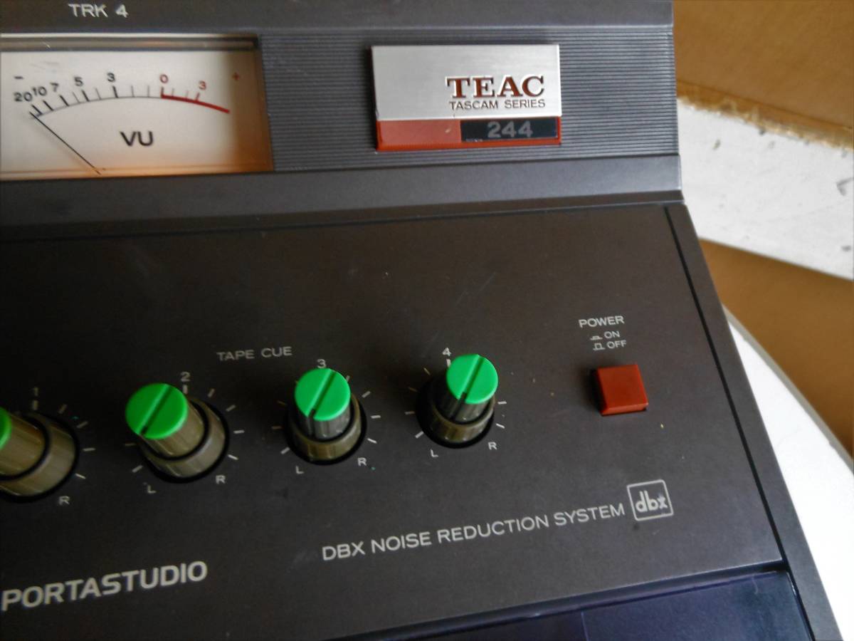 専用です TEAC 244 マルチトラックレコーダー Yahoo!オークション - 80s カセット MTR TEAC 244 整備済 動作