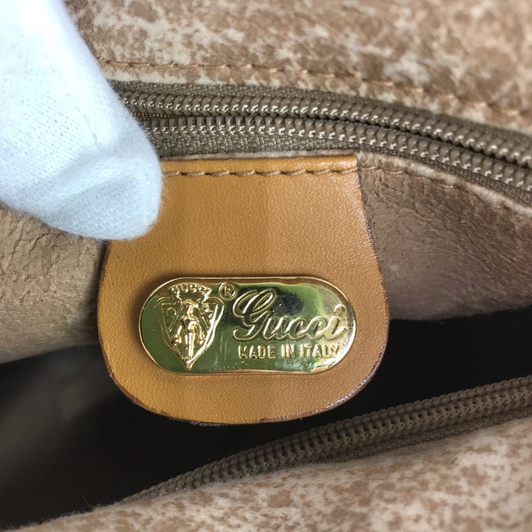 GUCCIグッチGG柄PVCボストンバッグハンドバッグ | contifarma.pe