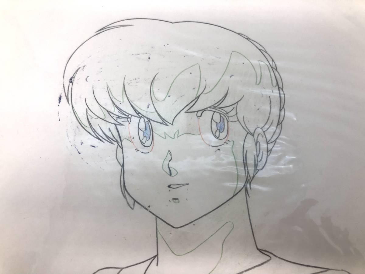 めぞん一刻 高橋留美子☆セル画 原画 手書き背景付き☆アニメ版 音無