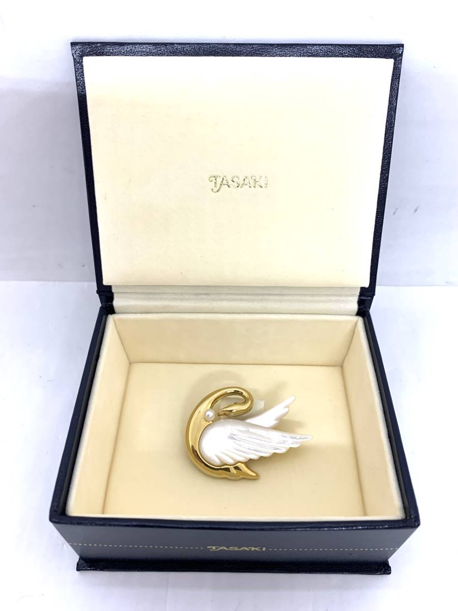 パートナー TASAKI - タサキ 白鳥モチーフ ブローチの通販 by 銀蔵