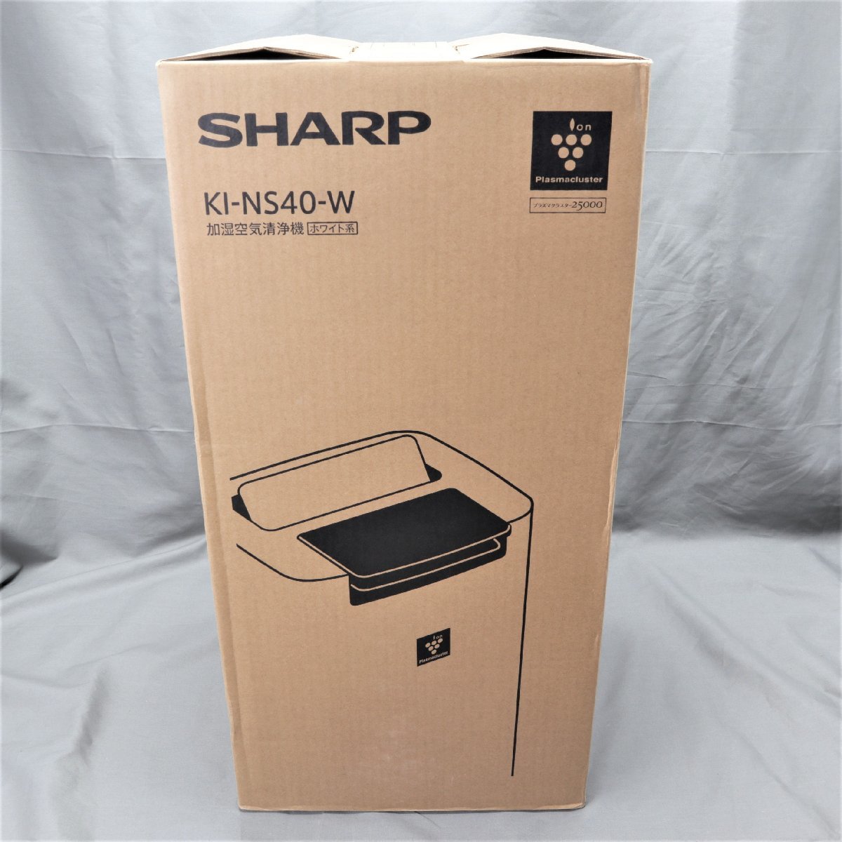 NEW在庫 シャープ KINS40W 加湿空気清浄機 プラズマクラスター 25000