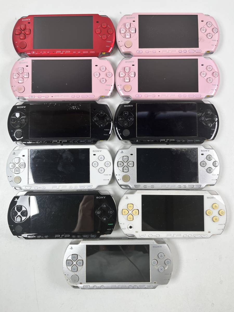 ♪【】SONY PSP 本体 11台 まとめ PlayStation Portable