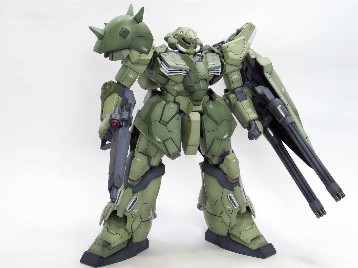 Yahoo!オークション - HGUC メッサー F01型 改修塗装完成品