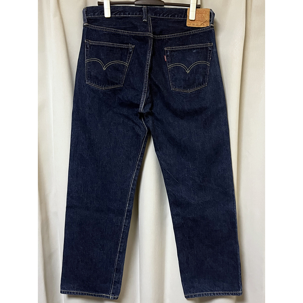 W36 00s 日本製 LEVIS リーバイス LVC 55501 501XX デニム 50s復刻