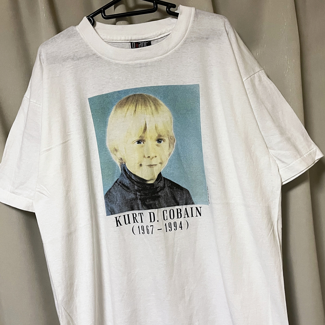 Nirvana カートコバーン 追悼Tシャツ Giantボディ ビンテージ-