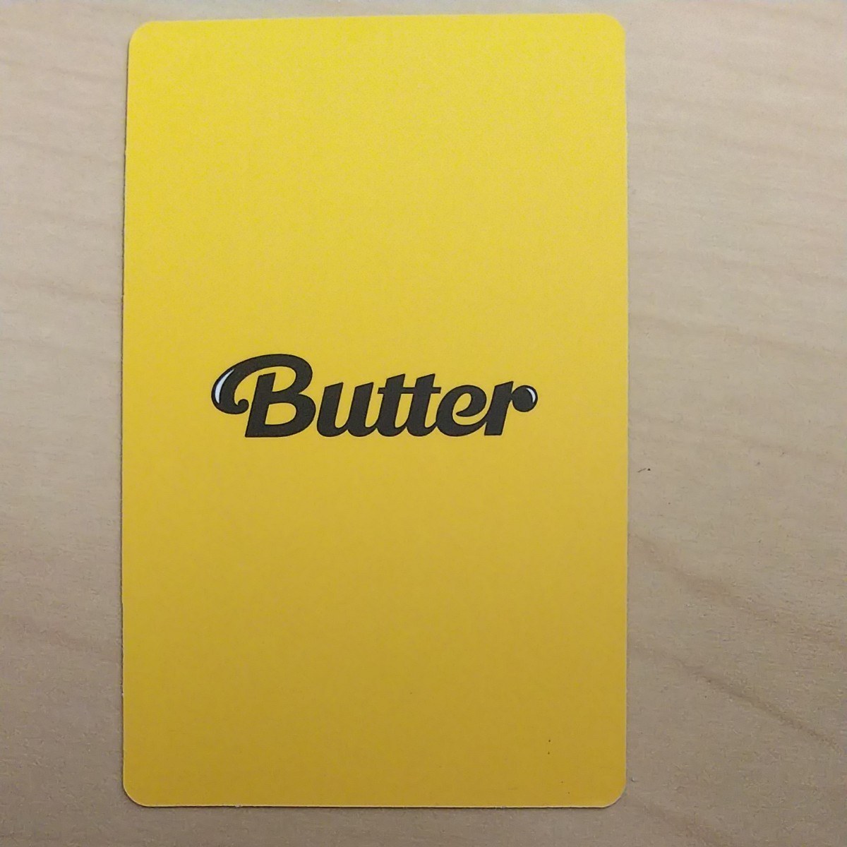 BTS butter バター cream ver クリームバージョン ジミン トレカ 公式