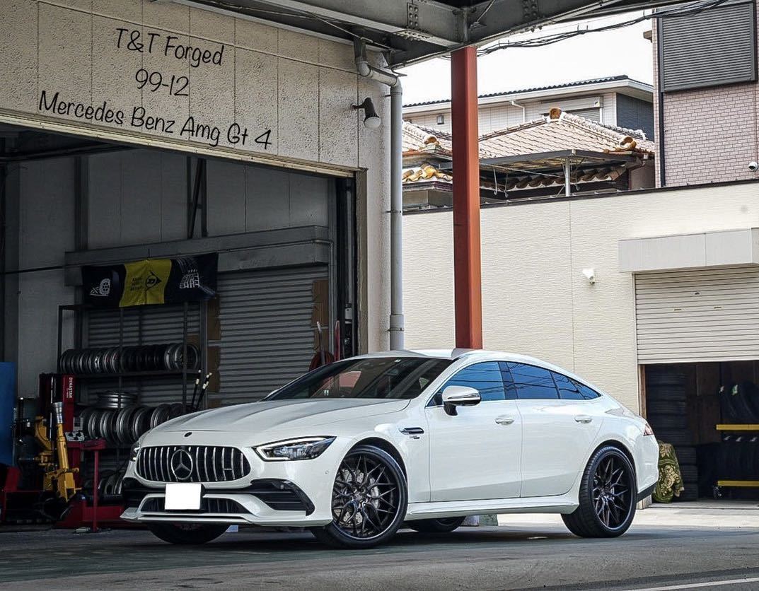 21インチ 4本セット T&T forged 鍛造 ホイール ベンツ AMG 全車種gt4 CLS Sクラス GLE GLC クーペ GT ロードスター 等オーダーで作製 _画像3