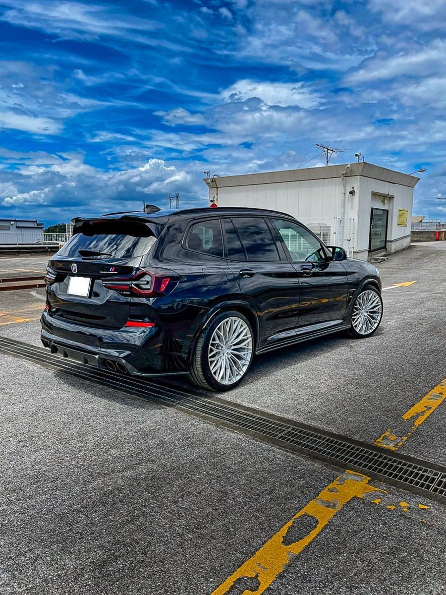 22インチ 4本セット T&T forged 鍛造 ホイール BMW 全車種に対応 X1 X2 X3 iX3 X4 X5 X6 X7 m3 m4 m5 m6 m8 i3 i4 i8 等にオーダーで作製_画像3