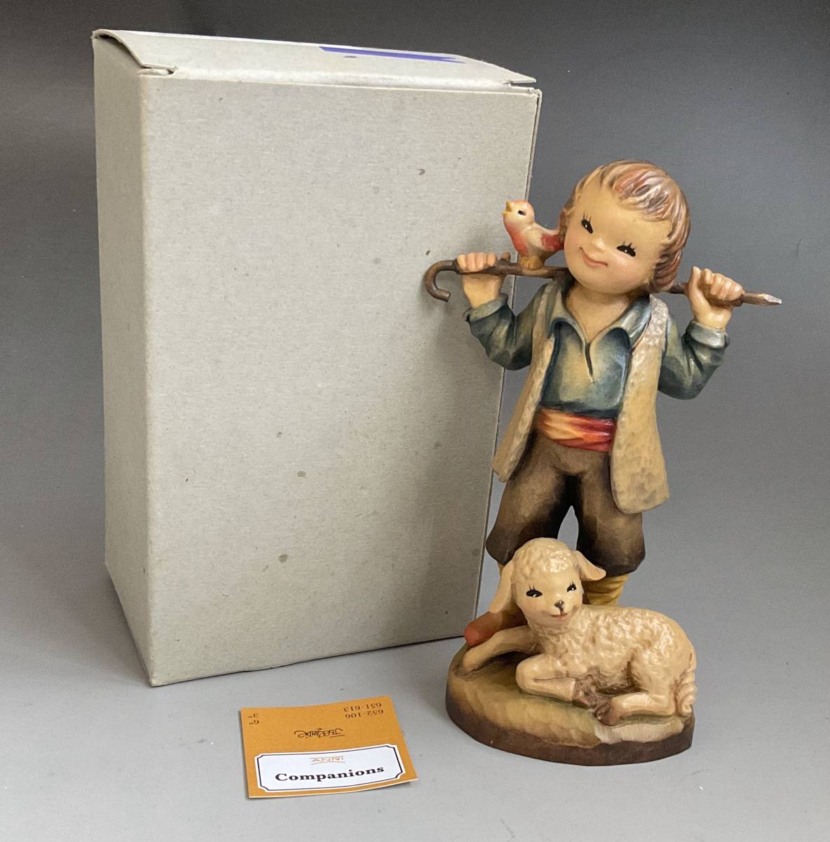★貴重★ ANRI アンリ Companions 16cm 木彫り人形 フェランディス イタリア ビンテージ
