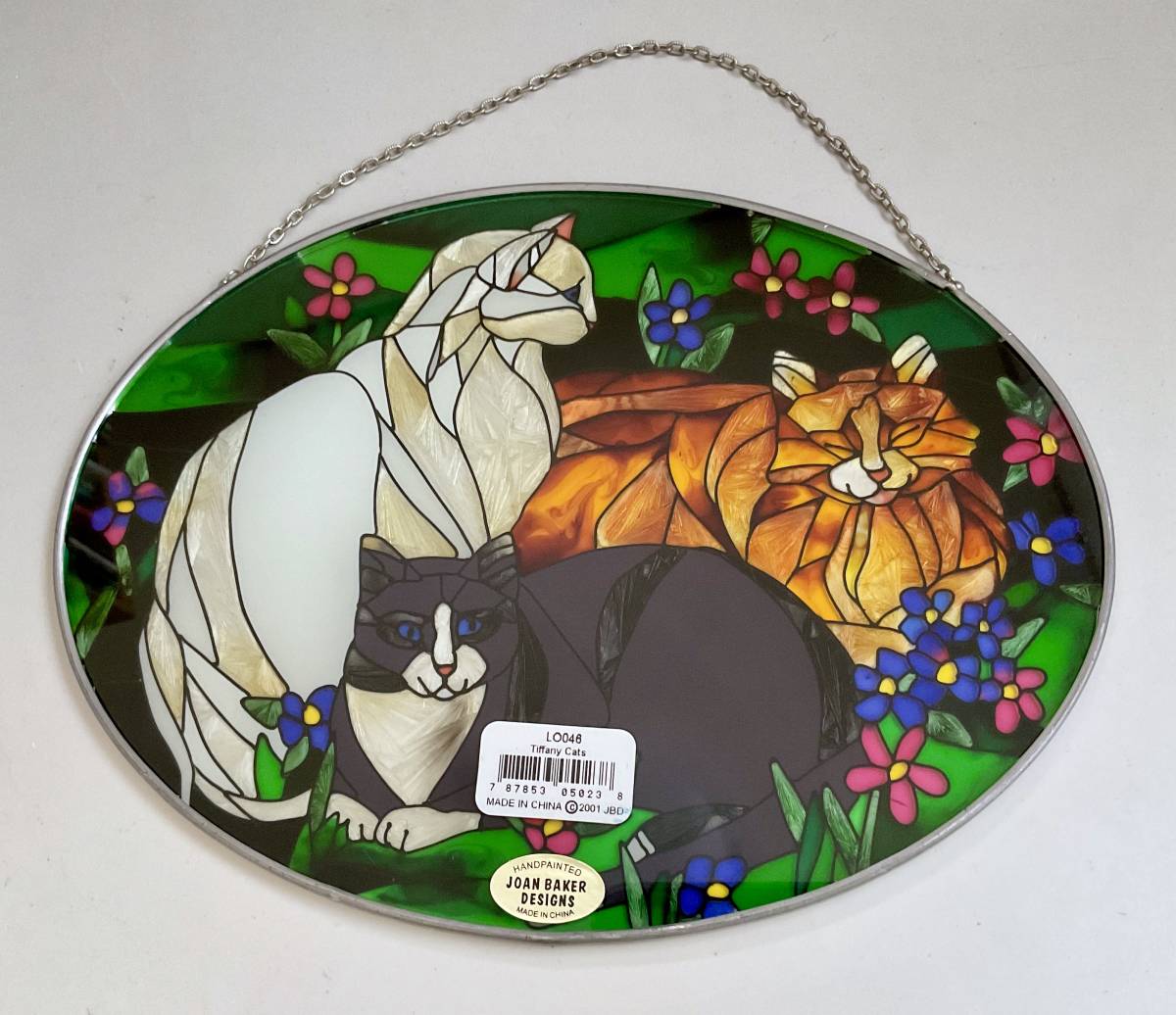 ルイスCティファニー ステンドグラス 天使＆羊飼い グラス