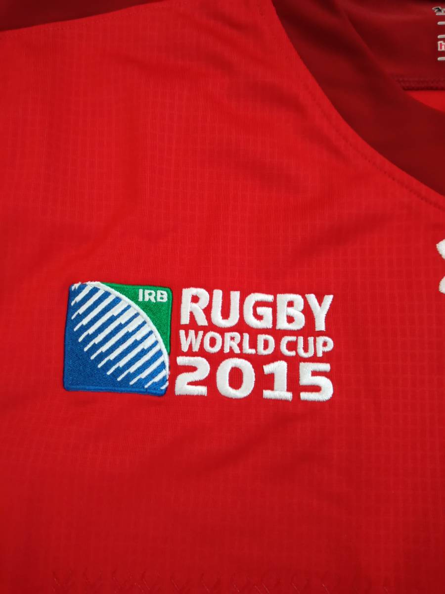 PayPayフリマ｜ラグビーワールドカップ RWC2015 ウェールズ代表 ホームジャージ 正規品 未着用 新品 ラグビー ジャージ XL ユニフォーム