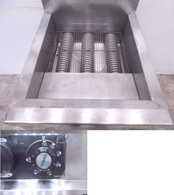厨房 タニコー フライヤー NB-TGFL-C45 都市ガス 450×600×850 厨房 タニコー フライヤー NB-TGFL-C45 都市ガス 450×600×850