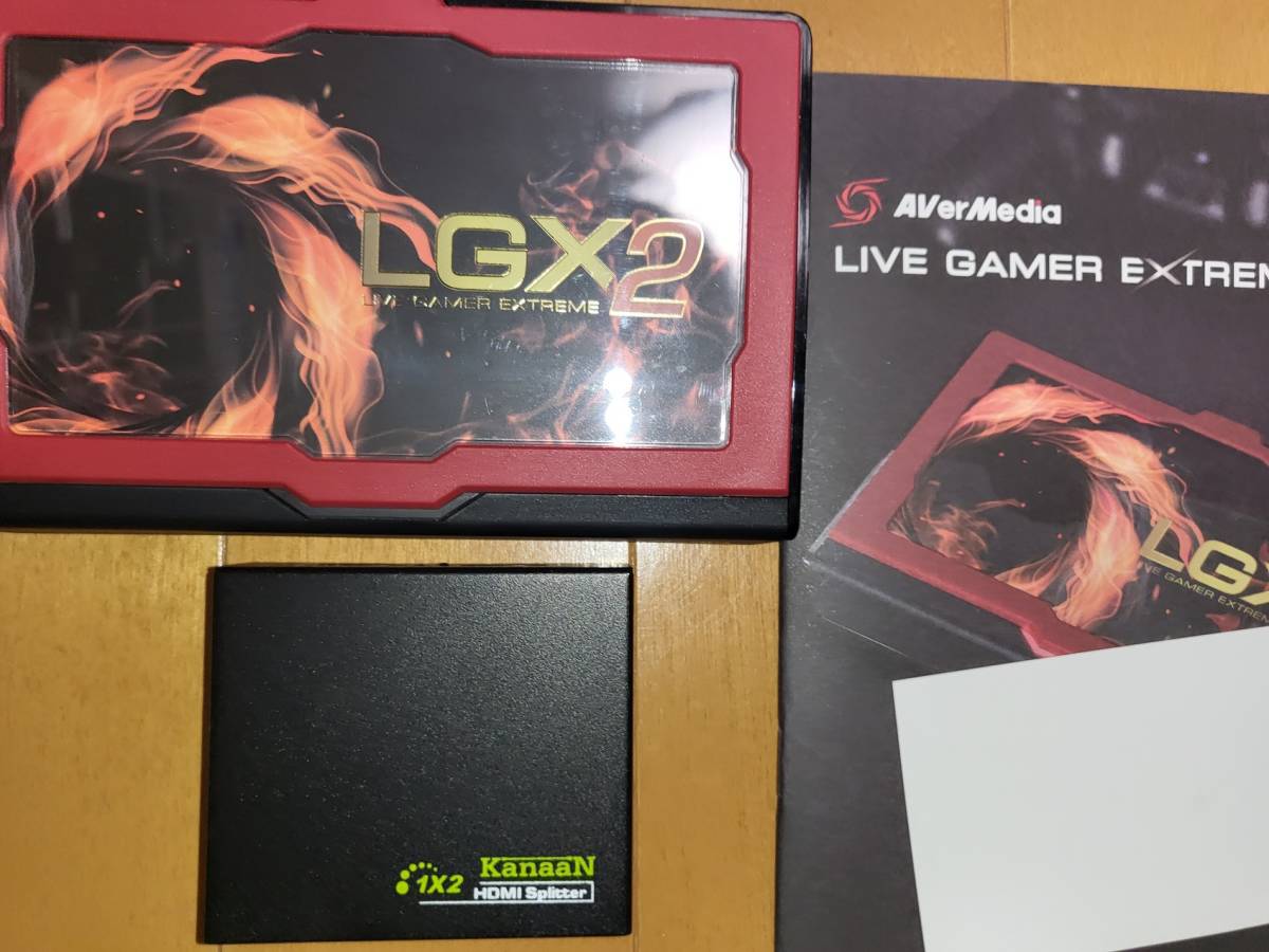 分配器付き AVerMedia Live Gamer EXTREME 2 GC550 PLUS ゲーム