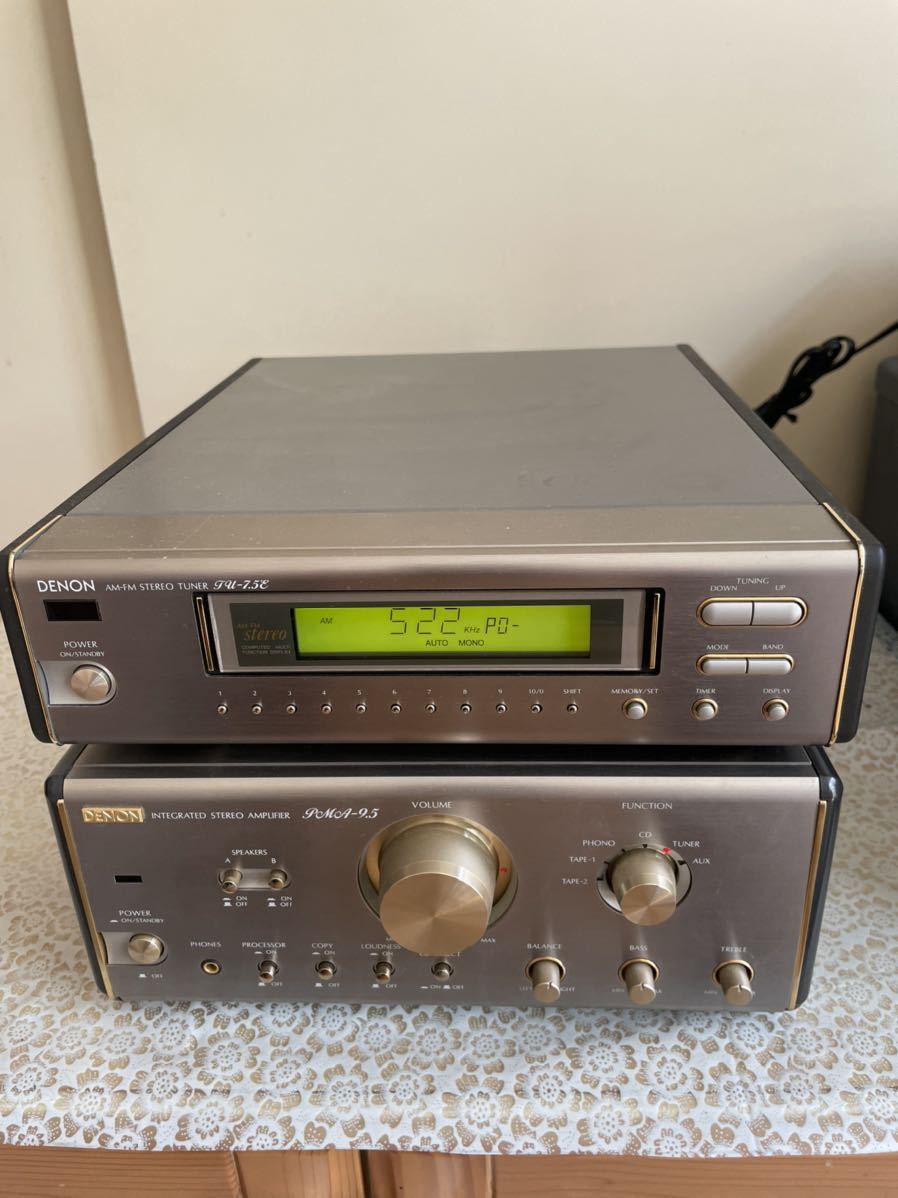 DENON デノン システムコンポ DCD-7.5L/PMA-7.5L/DMD-7.5LII/TU-7.5L 4