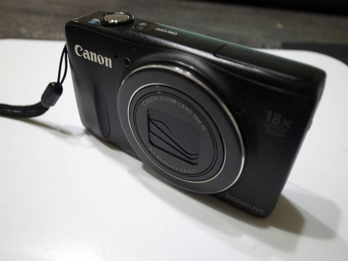 Canon デジタルカメラ Power Shot SX600 HS ブラック 光学18倍ズーム 