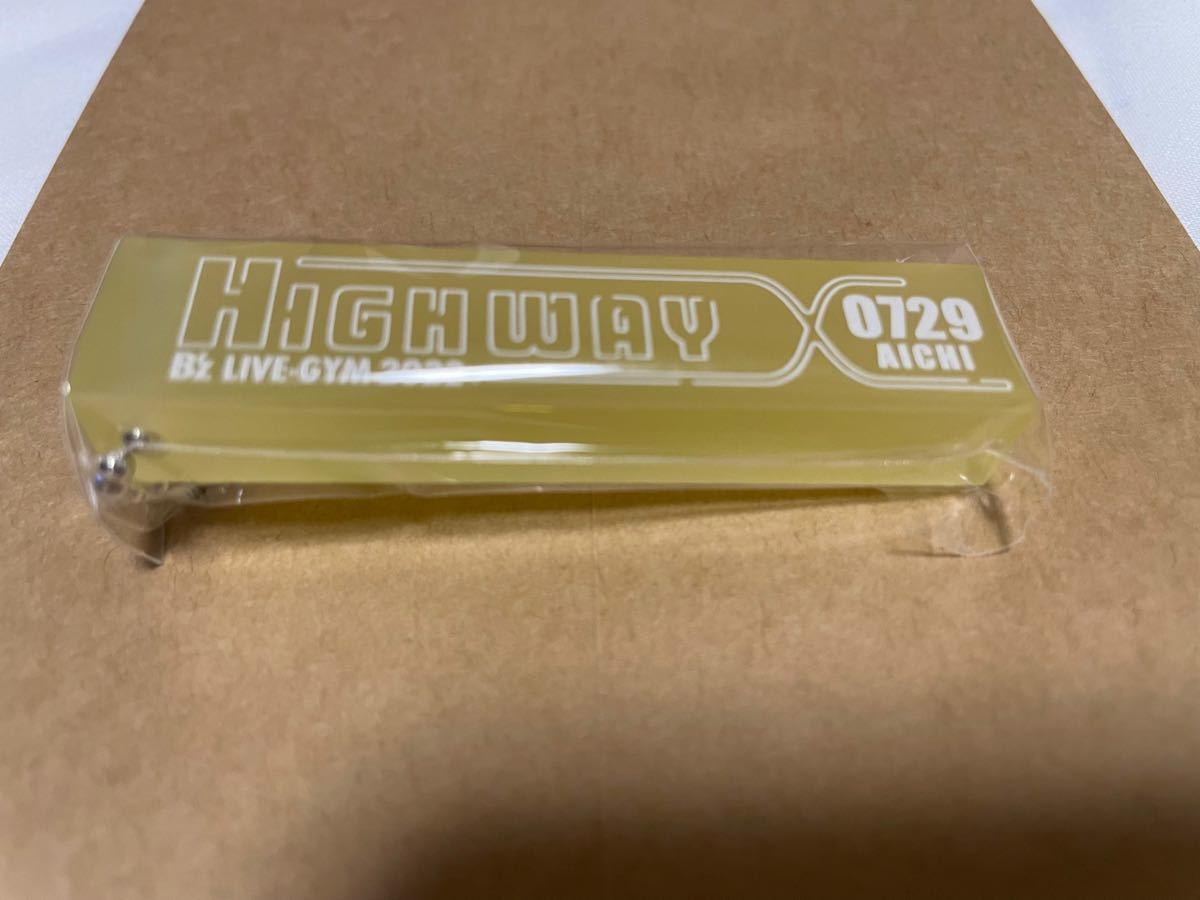 B'z ガチャガチャ Highway X 愛知県国際展示場ホールA 7月29日 ホテルキーホルダー　新品未開封品