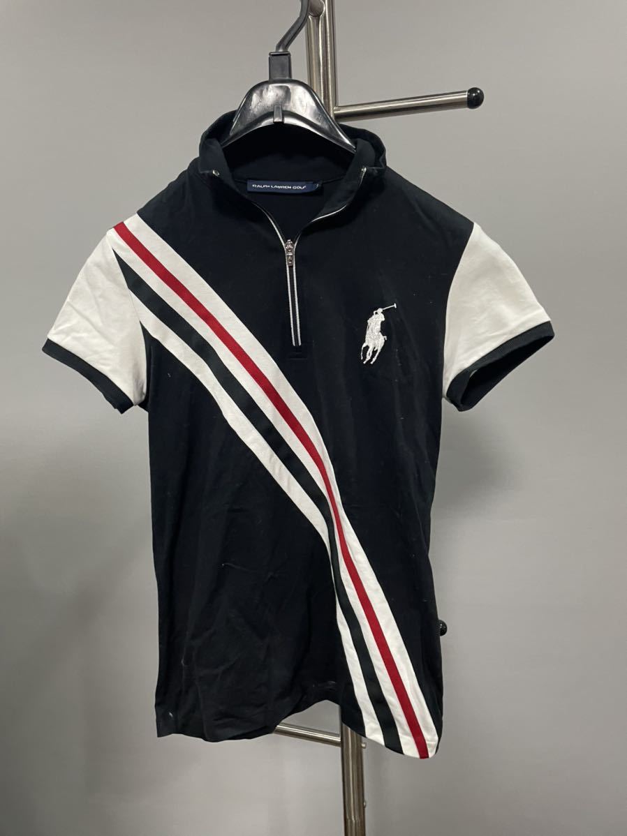 美品ラルフローレン Ralph Lauren半袖ポロシャツTシャツトップスSロゴ_画像1