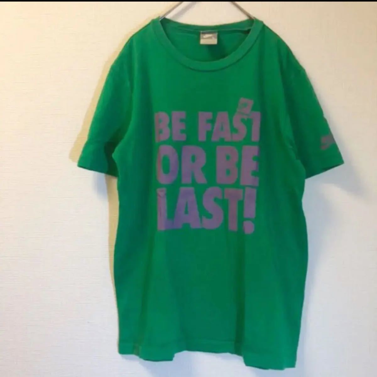 ナイキ NIKE トレンド カラー 色 緑 デザイン プリント Tシャツ 半袖