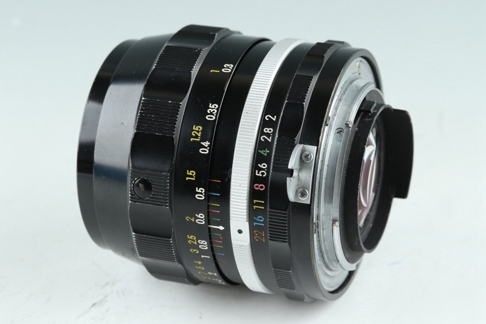 人気商品】 28mm Auto Nikkor-N.C Nikon F/2 #41460A3 Lens Non-Ai