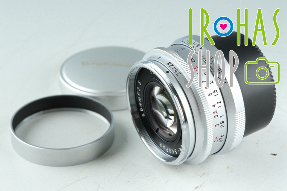 Voigtlander Color-Skopar 50mm F/2.5 Lens for L39 #42007E5