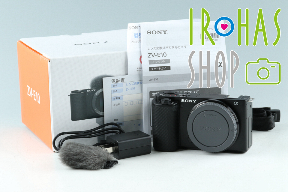 メール便不可】 Box With Camera Digital ZV-E10 Sony *Display