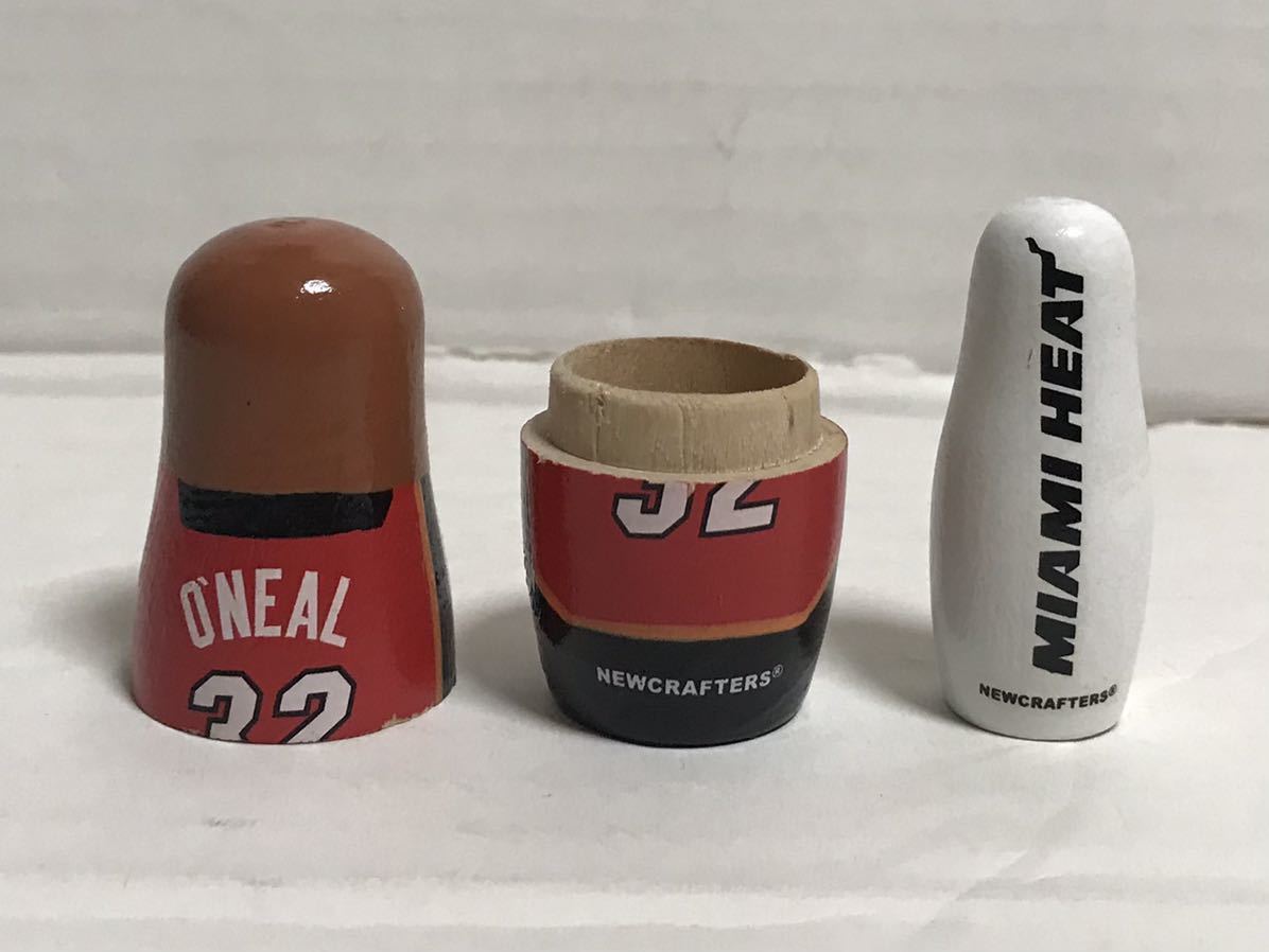  rare article NEWCRAFTERS NBA Shaquille O\'Neal car key ru O'Neill Miami heat #32matoryo- deer doll 5000 body serial number equipped 