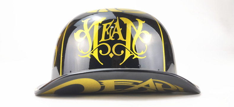 人気 ハーフヘルメット 半キャップヘルメット レトロ 野球帽 オープンフェイスヘルメット ヴィンテージスタイル 軽量 男女兼用 C-XXL_画像2