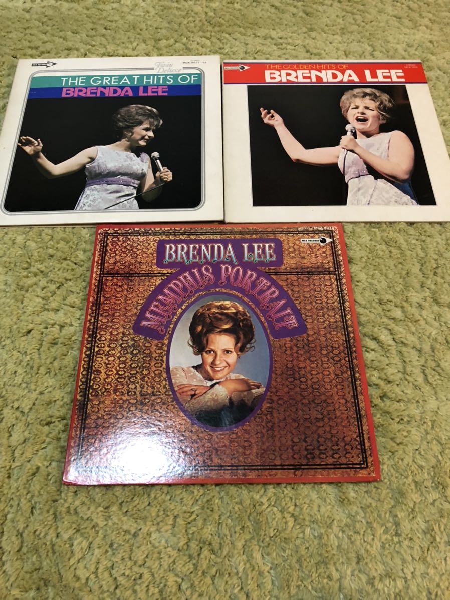 BRENDA LEE ブレンダ・リー　LP レコード　３枚セット_画像1