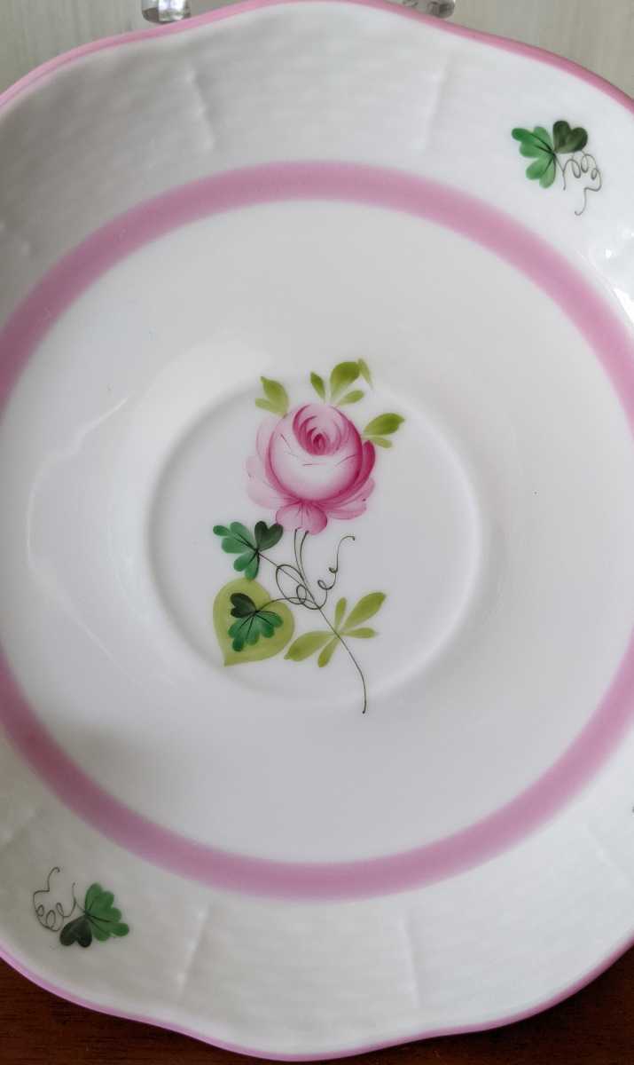 HEREND ヘレンド ウィーンの薔薇 ピンクローズ カップ&ソーサー HEREND ヘレンド ウィーンの薔薇 ピンクローズ カップ&ソーサー