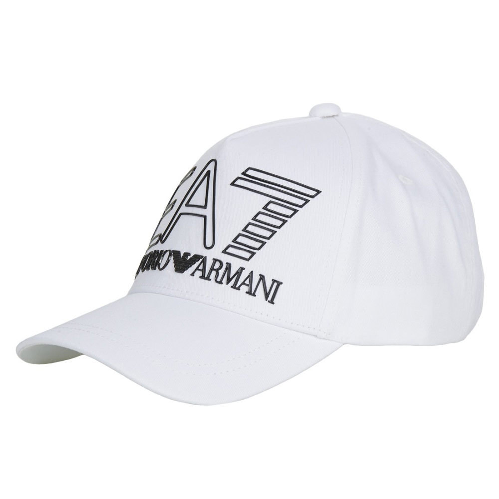 エンポリオ アルマーニ EA7 キャップ 帽子 ホワイト 274991 2R102 メンズ/3017_画像1