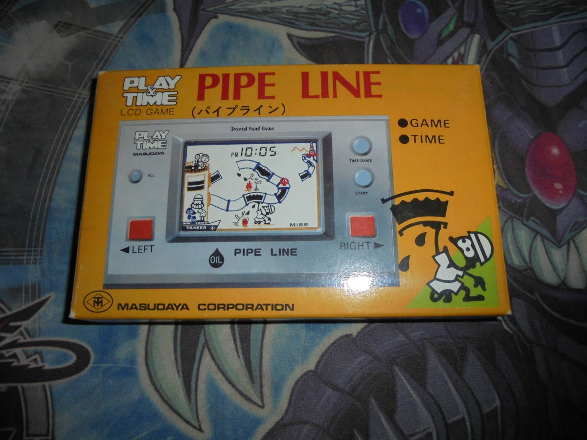 増田屋 PLAY&TIME プレイタイム PIPE LINE パイプライン LCD-GAME ゲームウォッチ LSIゲーム 電子ゲーム レトロゲーム  GAME TIME
