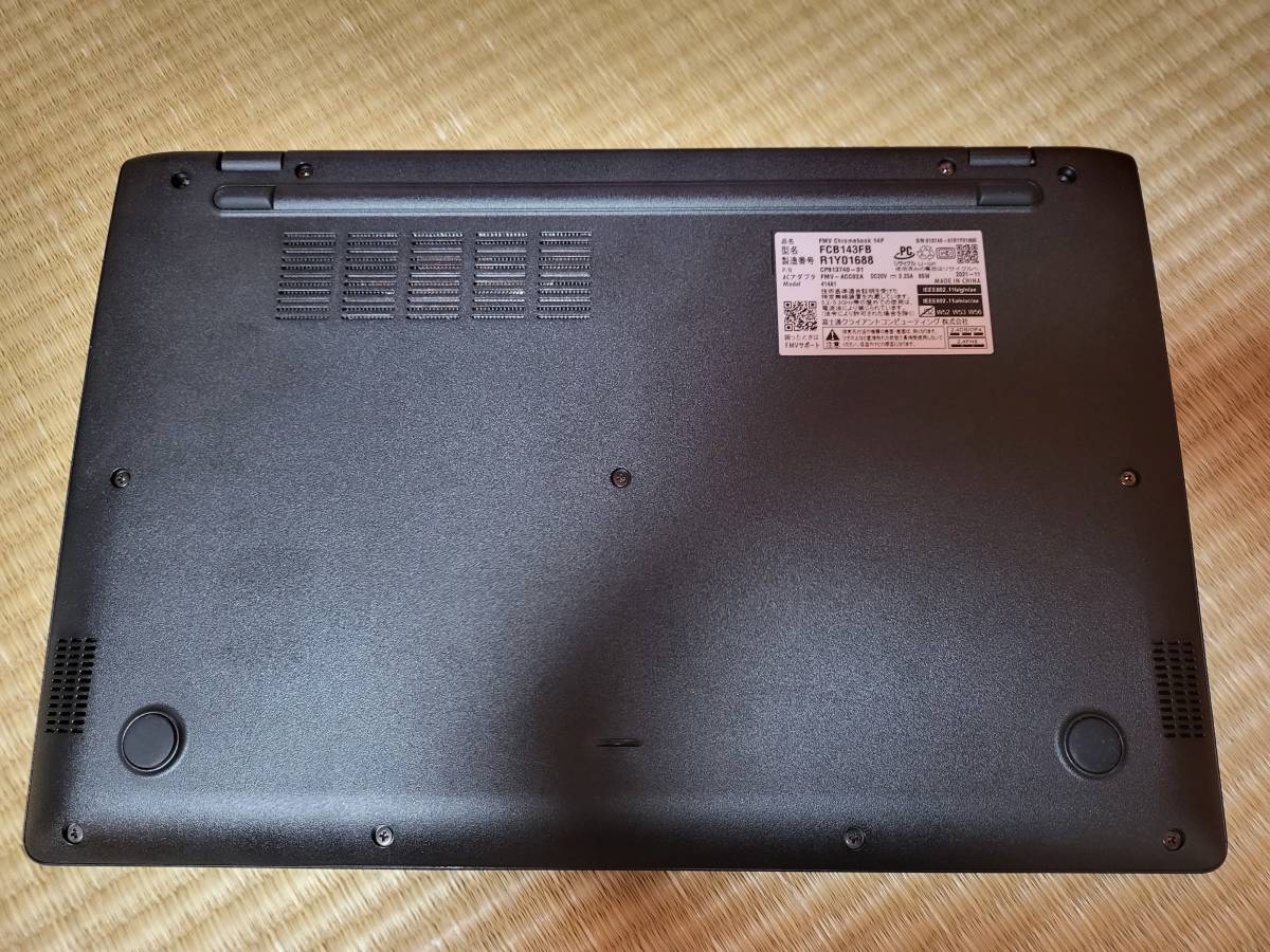富士通 FMV Chromebook 14F FCB143FB Core i3-1115G4 メモリ8GB
