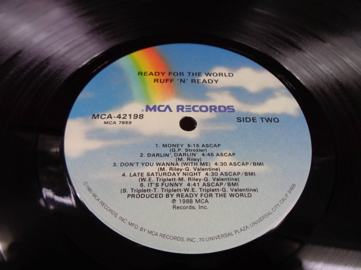 a197#(LP) READY FOR THE WORLD [ Ruff \'N\' Ready ]reti-* four The * world MCA 42918