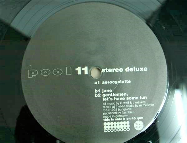 L56T♪ Stereo Deluxe 【 Aerocyclette 】 12inch_画像3