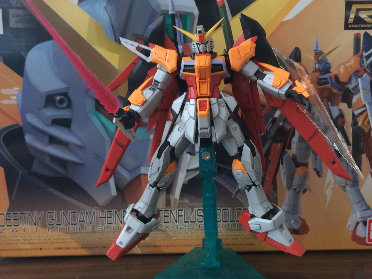 RG デスティニーガンダム ハイネ・ヴェステンフルスカラーver RG デスティニーガンダム ハイネ・ヴェステンフルスカラーver