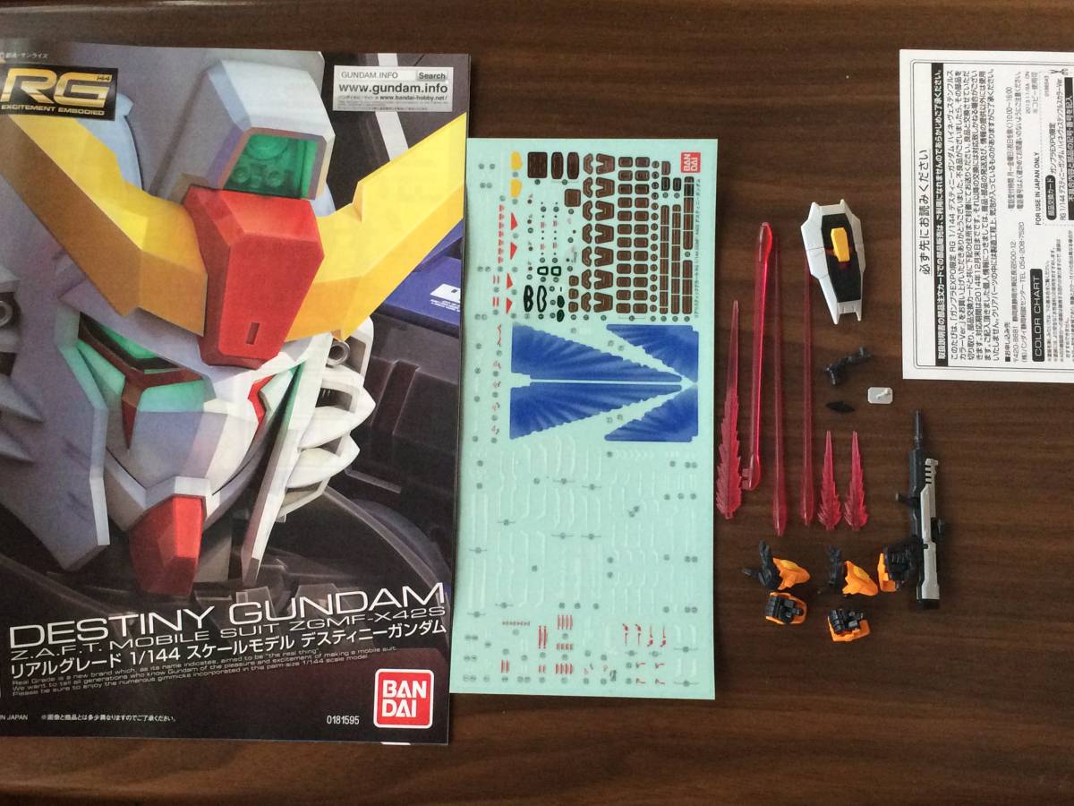 RG デスティニーガンダム ハイネ・ヴェステンフルスカラーver RG デスティニーガンダム ハイネ・ヴェステンフルスカラーver