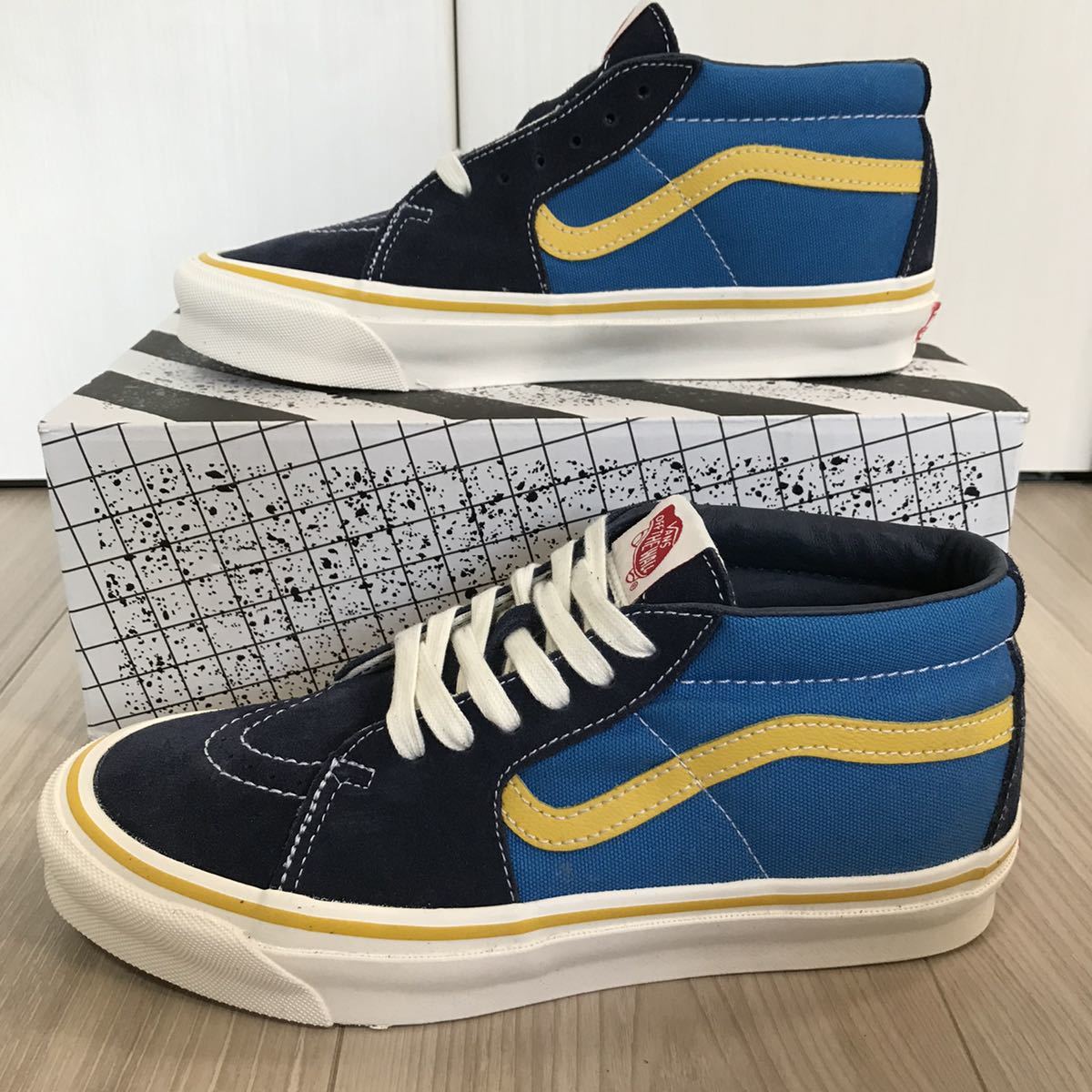 新品Vans UA OG SK8 Mid LX Vault Old Skool Usa Sk8-hi Dx 70s 80s
