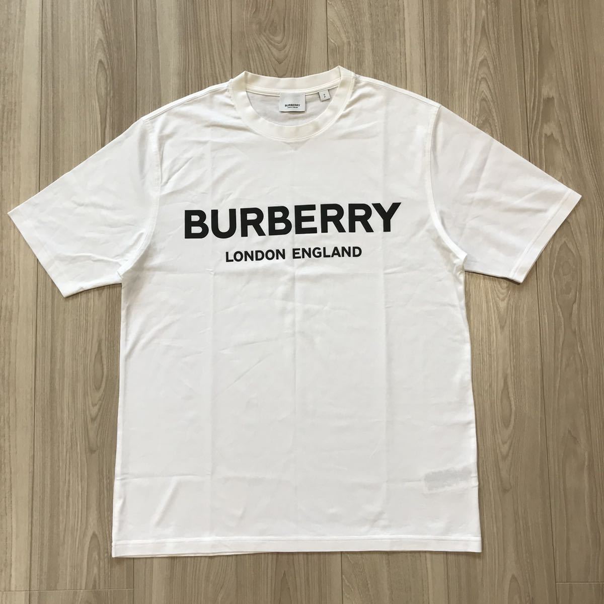 半袖Tシャツ 新品 定価52,800 BURBERRY LONDON ENGLAND TEE Sバーバリー ロンドン イングランド ホワイト