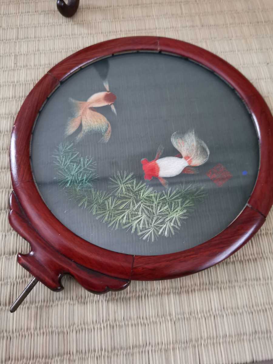  中国刺繍　金魚_画像5