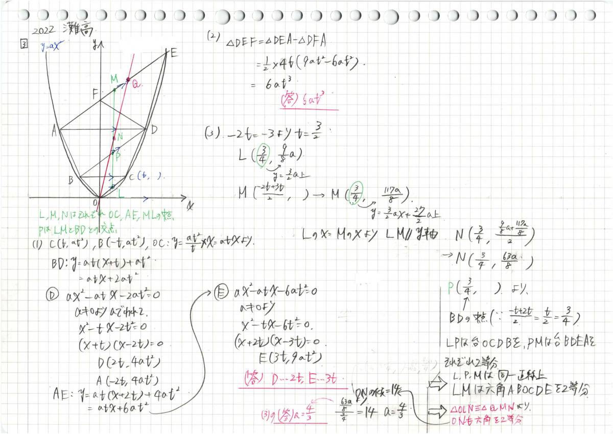 今だけセール 約4割引 塾講師のオリジナル 数学 解説 灘 筑駒 開成