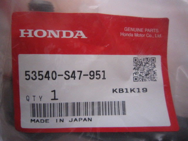 【新品未使用】HONDA 純正 ホンダ　S2000　タイロッドエンド 2個セット_タイロッドエンド品番