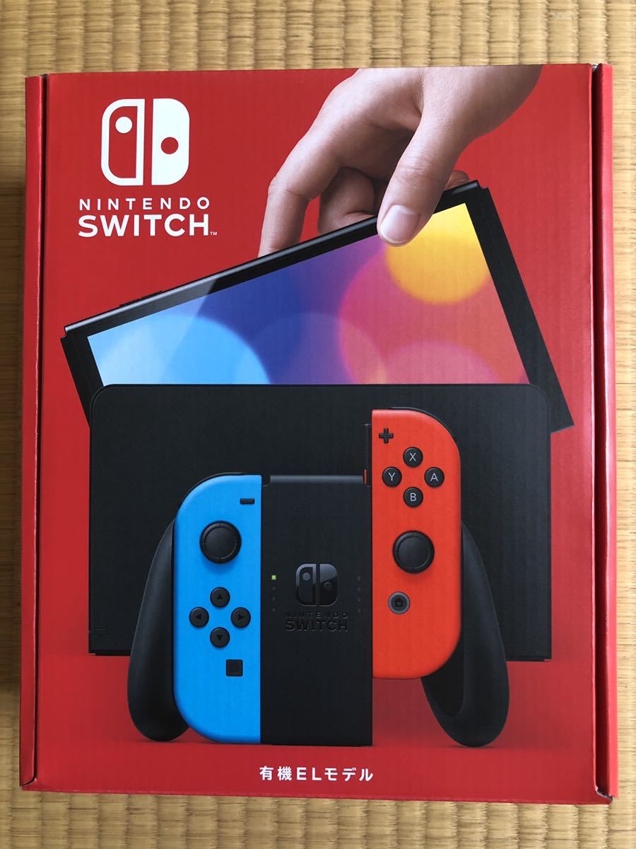 □Nintendo Switch本体 有機ELモデル ネオンブルー ネオンレッド 新品