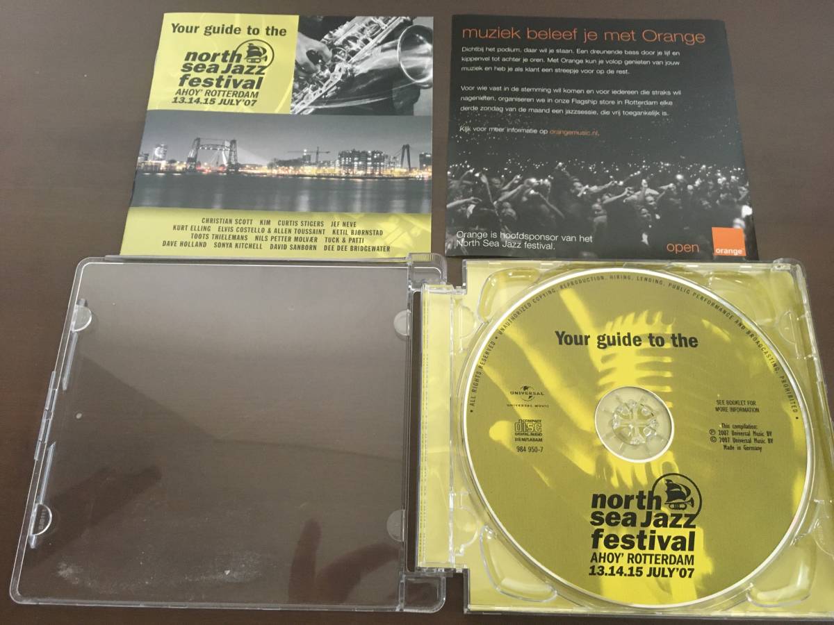 CD/YOUR GUIDE TO THE NORTH SEA JAZZ FESTIVAL 2007/【J6】 /中古_画像4