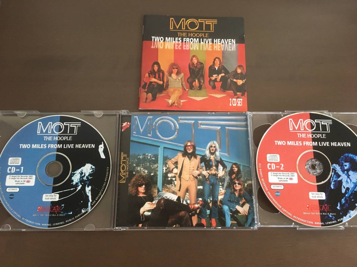 2CD/MOTT THE HOOPLE　TWO MILES FROM LIVE HEAVEN/【J6】 /中古_画像4