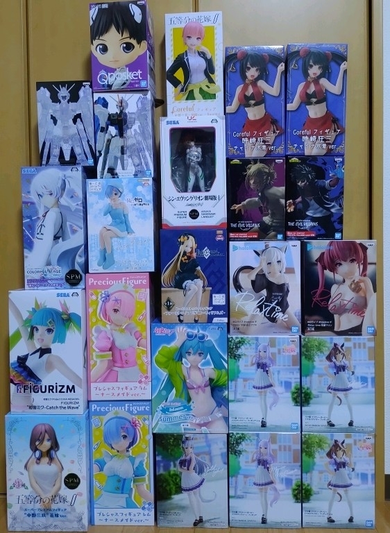在庫一掃】 【新品未開封】 美少女 プライズ フィギュア 30個 まとめ