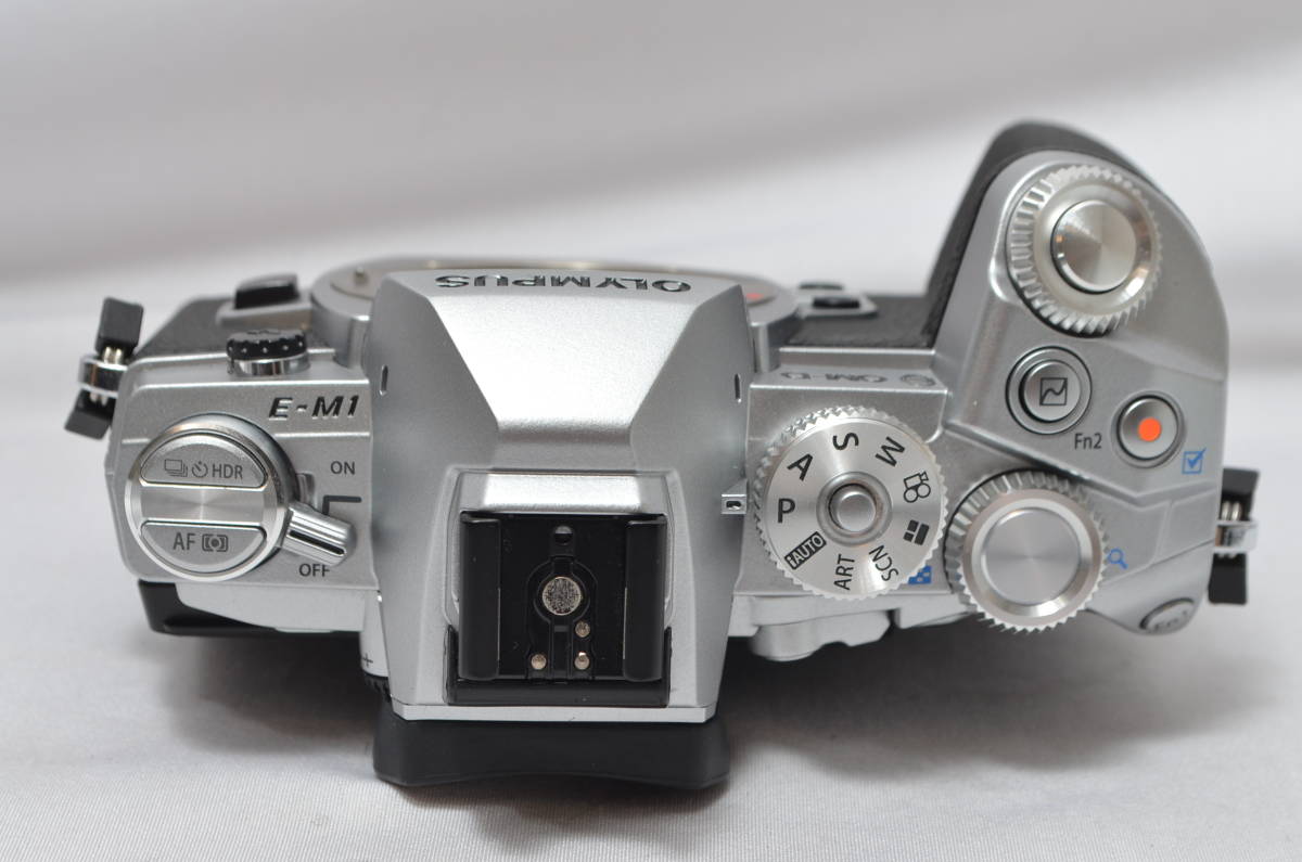 【奇跡の196ショット!】 OLYMPUS ミラーレス一眼 OM-D M1 ボディ シルバー OM-D E-M1 BODY SLV #4250_画像4