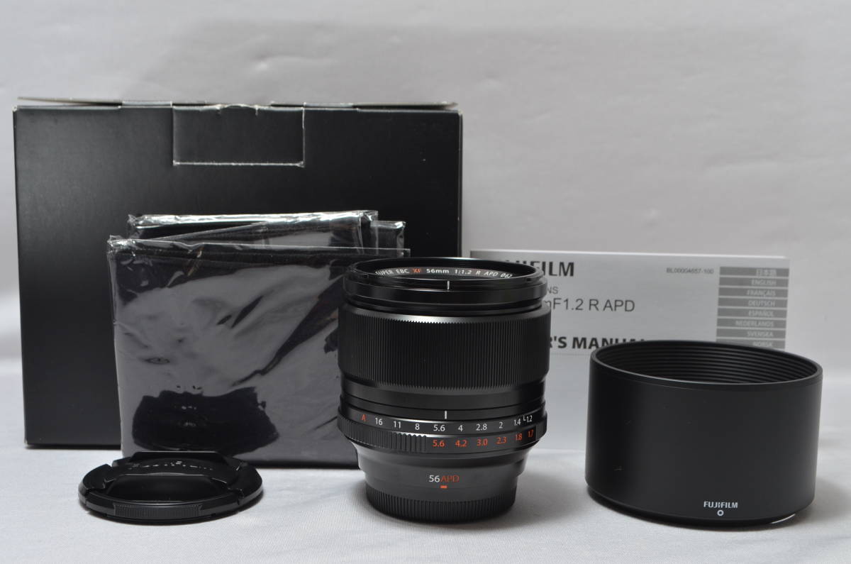 大きな割引 【特上品】 FUJIFILM 単焦点レンズ XF56mmF1.2 R APD #4266