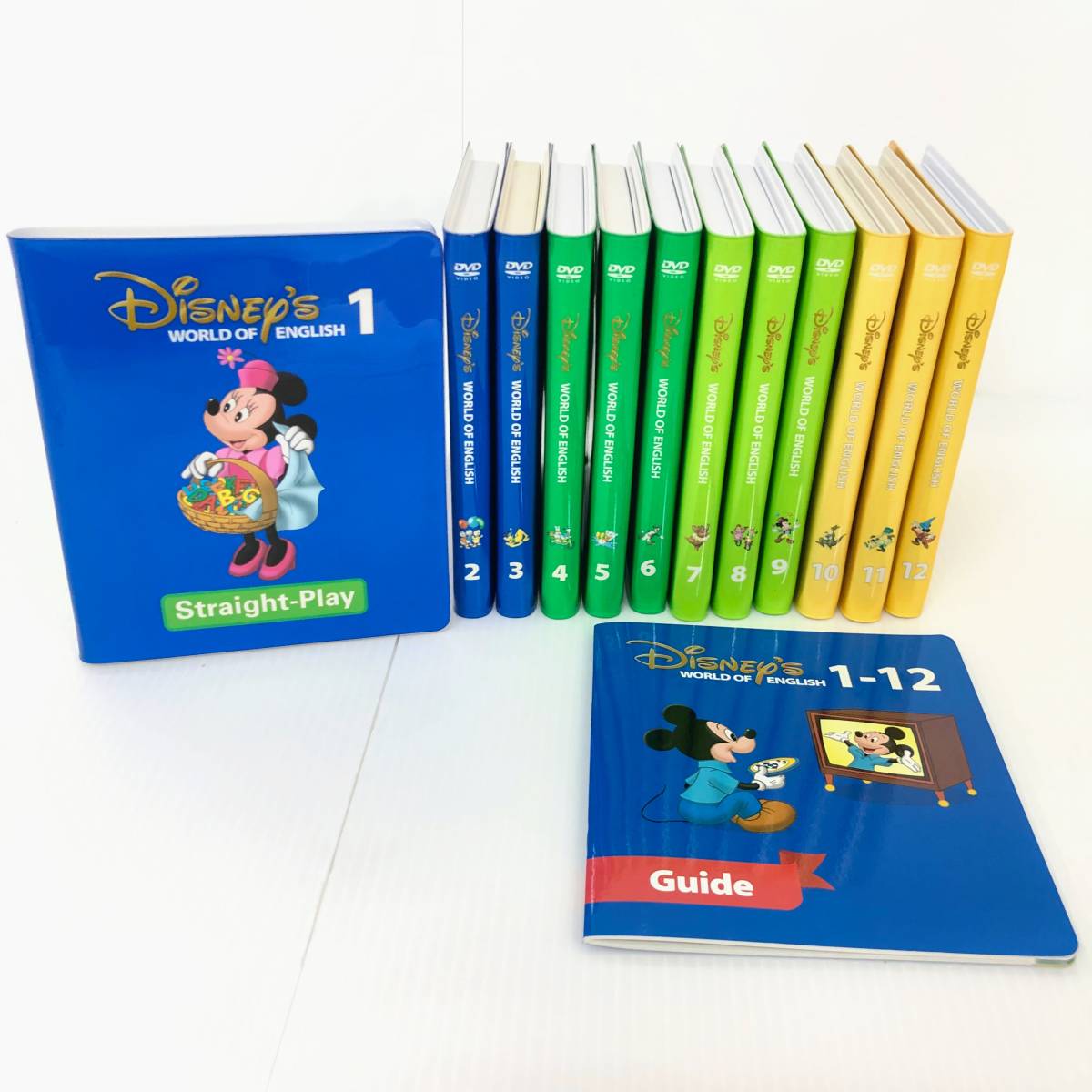 即納日本製 Disney - DWE ストレートプレイ DVD 新子役 字幕付き 2014