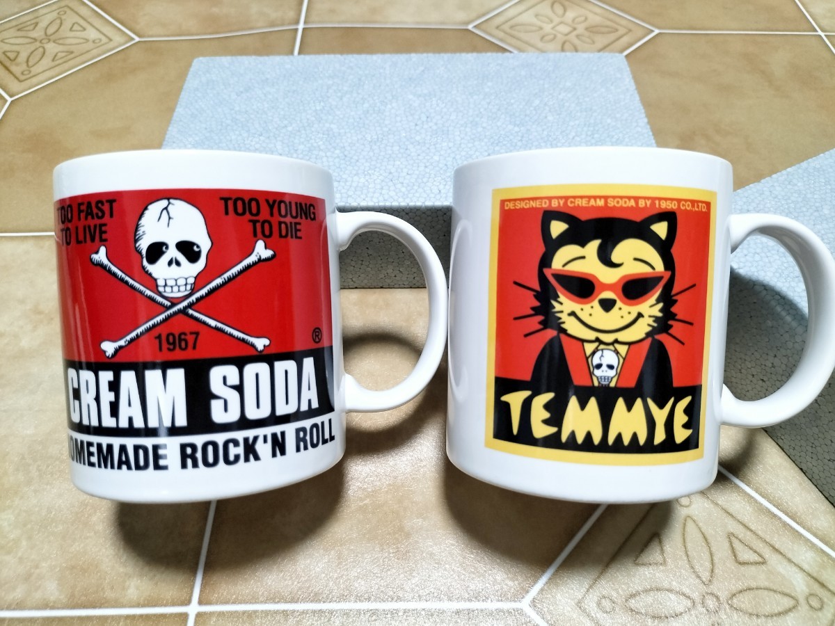 CREAM SODA マグカップ 2個セット 新品 クリームソーダ ティミー CREAM SODA マグカップ 2個セット 新品 クリームソーダ ティミー