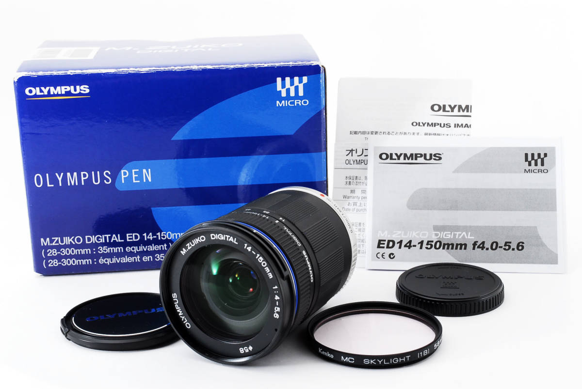 ☆美品☆OLYMPUS オリンパス M.ZUIKO DIGITAL 14-150mm F4-5.6 #387092